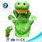 Cute various plush animal heard hand puppet popular soft stuffed funny hand puppet for theatre