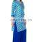 Woman ethnic wear wholesaler Band collar Knee length long sleeve lady kurti jaipur india