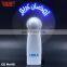 Flash Custom Messages Logo Printing ABS Handle PVC Blade Custom Color LED Mini Flashing Fan