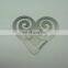 custom silver bird metal bookmark