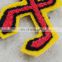 2017 new design embroidery felt patch