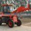 ZL10F construction mini wheel loaders with post hole digger