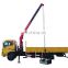 mini Truck mounted crane machine 3.2ton capacity for lifting