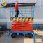 7LSJY Shandong SevenLift rental hydraulic upright outdoor mobile mini scissors manlift table platform for windows cleaning