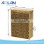 Cheap and high cooling efficiency evaporative cellulose pad