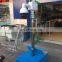 pneumatic 4m aluminum telescopic mast