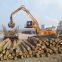 china 26 ton 1.0cbm Hydraulic Tyre Grapple Excavator Grab wood machine
