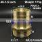 Free Shipping Copper Water nozzle connector pipe 40mm 1-1/2 inch 50mm 2 inch male adapter tip joint Pagoda connector