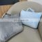 2 in 1  custom soft flannel travel blanket air doubles  pillow mink throw blanket