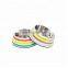 Wholesale Cheap Colorful Printed Stainless Steel Dog Bowl