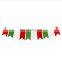 oem logo for you polyester pennant string flag bunting banner