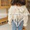 6781 Baby girl clothing girls kids blouse girls fashion long sleeve white shirt