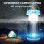 new outdoor waterproof hanging mosquito zapper Portable USB rechargeable LED Camping lantern lamp