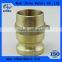 Type F Camlock coupling male adapter Size 1/2"-6" made by professiomal manufacture