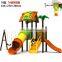 kids  baby garden equipments plastic playhouse with slide