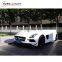 SLS class W197 black series style body kits w197 front bumper  side skirt rear bumper hood cover with customer feedback