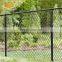 Decorative 6ft black domestic cyclone wire chain link fence price