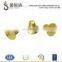 China Supplier Brass Cap Screws, Decorative Slotted Brass Machine Screw M4