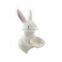 New Factory Custom white ceramic easter bunny rabbit for home decoration