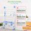 Standing X-shape drying rack clothes bathroom stainless steel clothes hanging drying rack