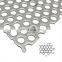 regular pattern with round holes Plates 3mm 4mm 6mm 8mm Perforated Stainless steel sheet