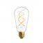 ST64 LED filament bulb 1w/2w/4w/5W/6w/7w/8w LED edison bulb E26/E27 dimmable