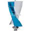 No noise 24V 600w Vertical Axis Wind Turbine Spiral Shape For Land And Marine