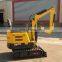electric or diesel mini digger towable excavator