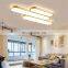 Log Japanese Puzzle Ceiling Lamp Nordic Creative LED Lighting For Bedroom Living Room Long Strip Solid Wood Light