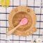 Toddler Feeding Divided Plate Bamboo Plates Baby Kids Bamboo Suction Plate