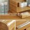 Bathroom Bamboo Storage Box Rack With Drawer 100% Natural Bamboo Storage Box