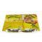Custom logo  resealable Mylar bags custom printed snack cookie packaging standing up pouch with zipper