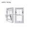 Single hung sliding window aluminum frame double glazed double hung windows