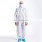 Wholesales Waterproof Work Chemical Protective Disposable Coverall With Hood