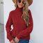 SW02 Women's Fisherman Cable Turtleneck Sweater
