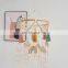 Macrame Nursery Mobile Baby Shower Gift Colorful Tassel Mobile Boho Nursery Decor, Nursery Woodland Vietnam Supplier