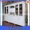 Study room Modern panel cabinet corner bookcase with study table design