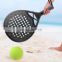New Trending Custom Padel Tennis Fiberglass Carbon Fiber 3K 12K 18K Paddle Racket