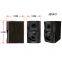 Portable RGB Lights 18W High Power Wood Vintage Bass Microphone Karaoke Smart Speaker