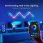 RGBIC LED Photo Decor Wall Lamp Smart Home Lights App Wall Sconces TV Gaming Lights Glide Light with Music Sync