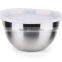 7pcs set Stainless steel mixing bowl set with Lid