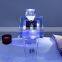 Color Changing LED Waterfall Bathroom Sink Faucet with Pop up Waste Lift