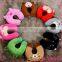 Cute animal shape stuffed pillow comfortable car neck pillow