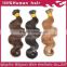 2015 new products body weave Brazilian flat tip hair extension wholesale