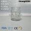 150ml glass pudding bottles/jars with lid heart engraved