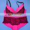 Sexy Plus Size Underwear Set, Microfiber Bra Set