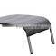 Upscale Casual Stainless Steel S Shaped Outdoor Classic Italian Chaise Lounge