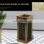 A2-Y Ground Ash Barrel Stainless Steel Exquisite Glass
