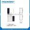 Square plastic Lip Gloss Tube with flock applicator