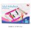 2015 Promotional pink looms wooden toy pretend play, DIY pretend play toy